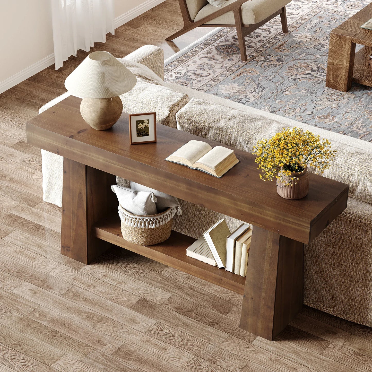 Ashcombe Solid Wood Console Table