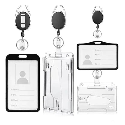 BadgeCard Aluminum Card Holder Reel
