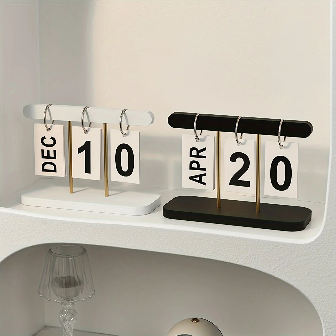 NordicPage Minimalist Desk Calendar