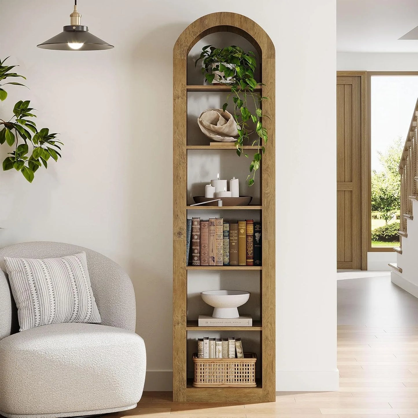 Everley Arched Bookshelf