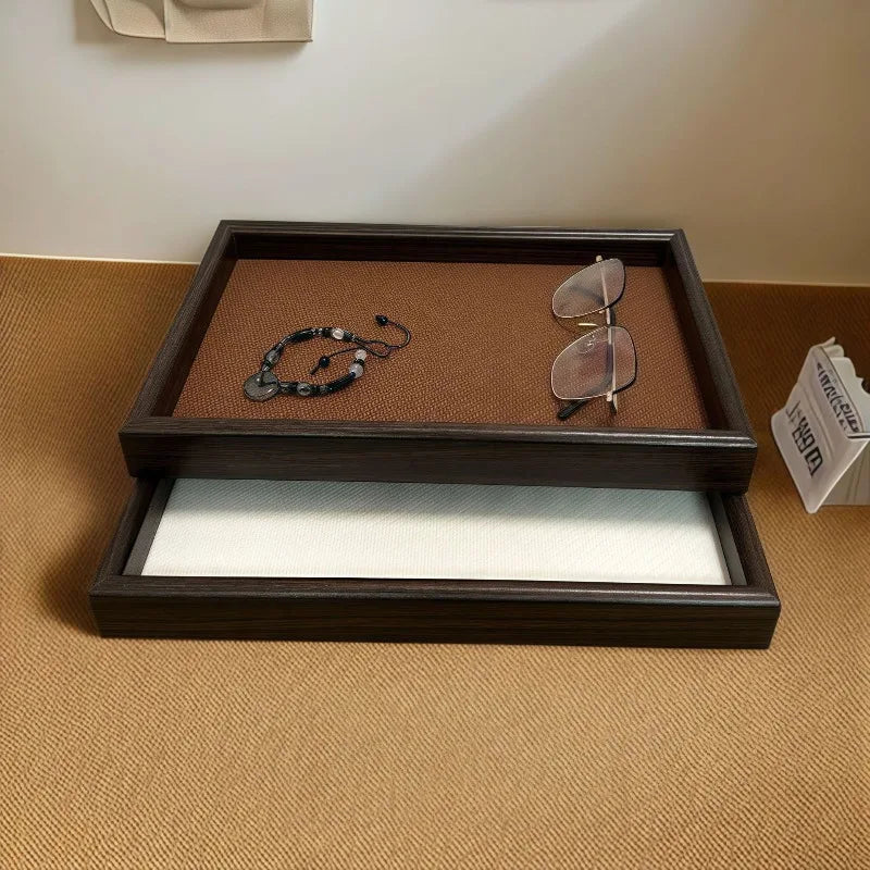 TimberNest Wooden Organization Tray