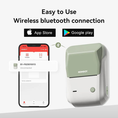 NiiBand B1 Bluetooth Label Printer