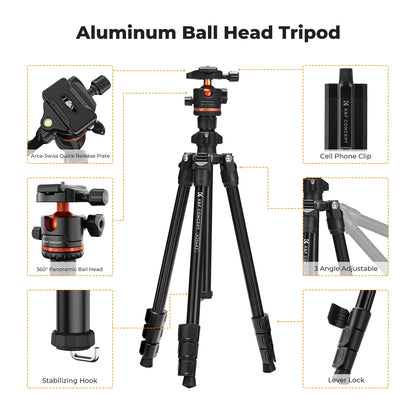 178cm Lightweight Camera Tripod