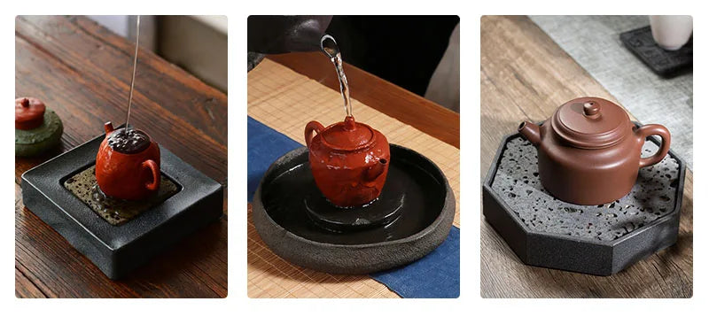 Volcanic Basalt Dragon Tea Tray