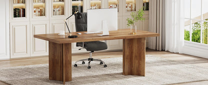 Vintage Farmhouse Executive Desk