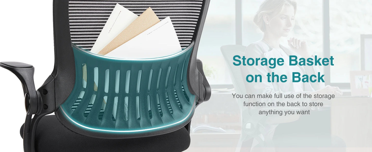 Ergonomic Mesh Backrest Desk Chair