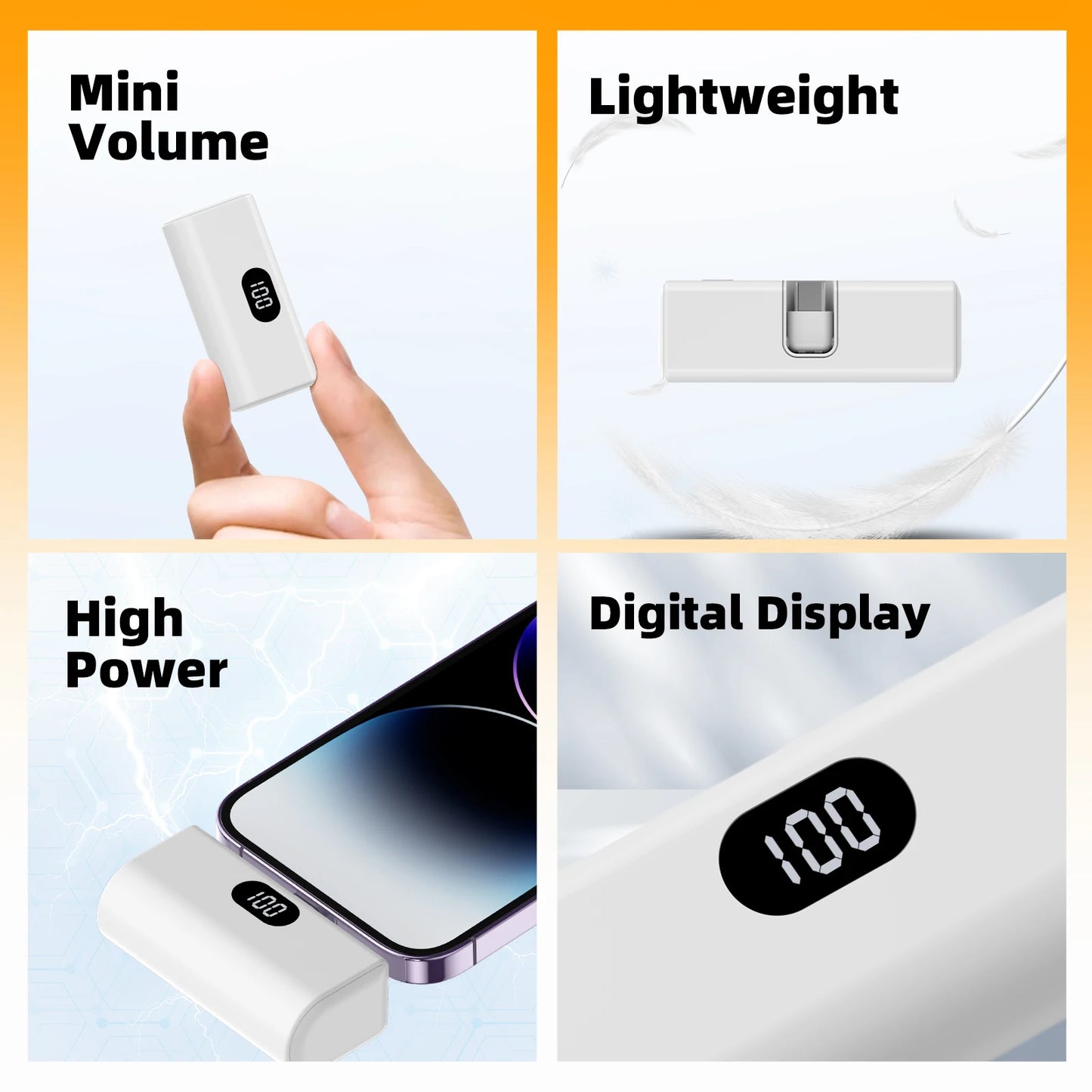 FoldCharge 5K Type-C Power Bank