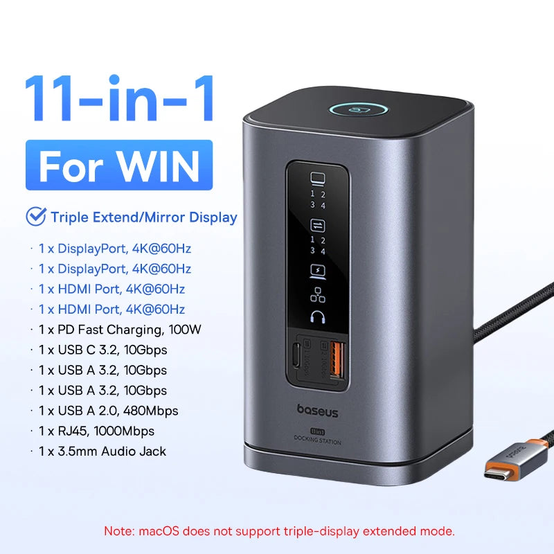 Baseus 15-in-1 Docking Station
