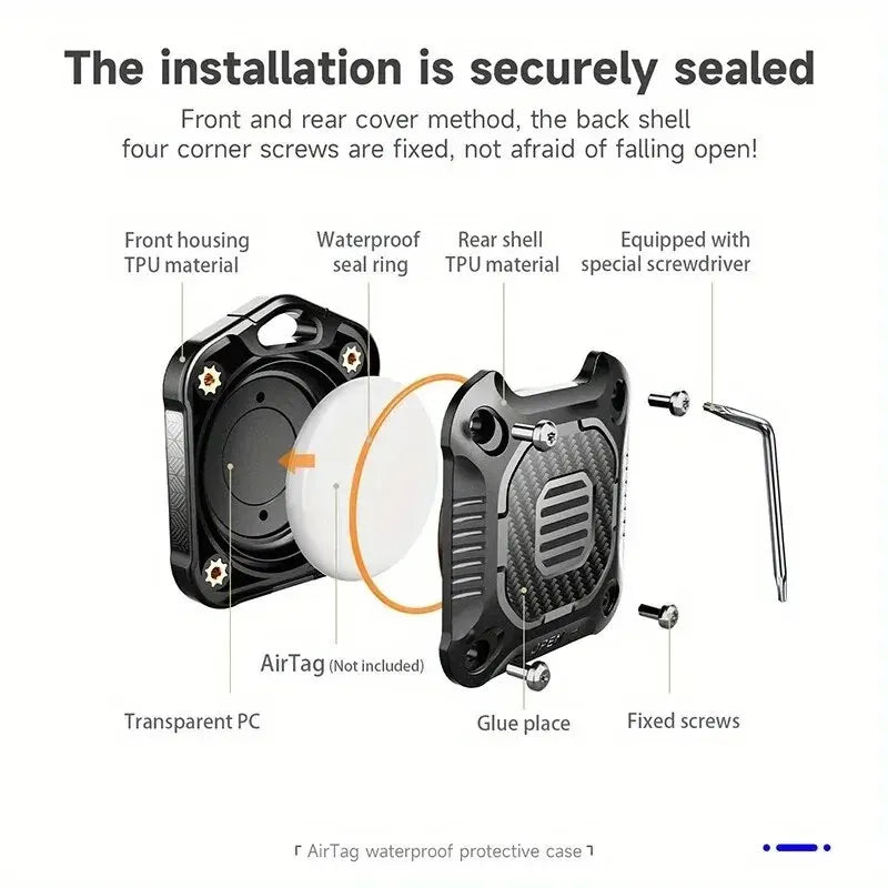 IP67 Waterproof Case for Item Trackers