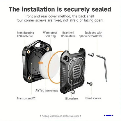 IP67 Waterproof Case for Item Trackers
