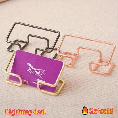 FrontDesk Metal Card Storage Holder