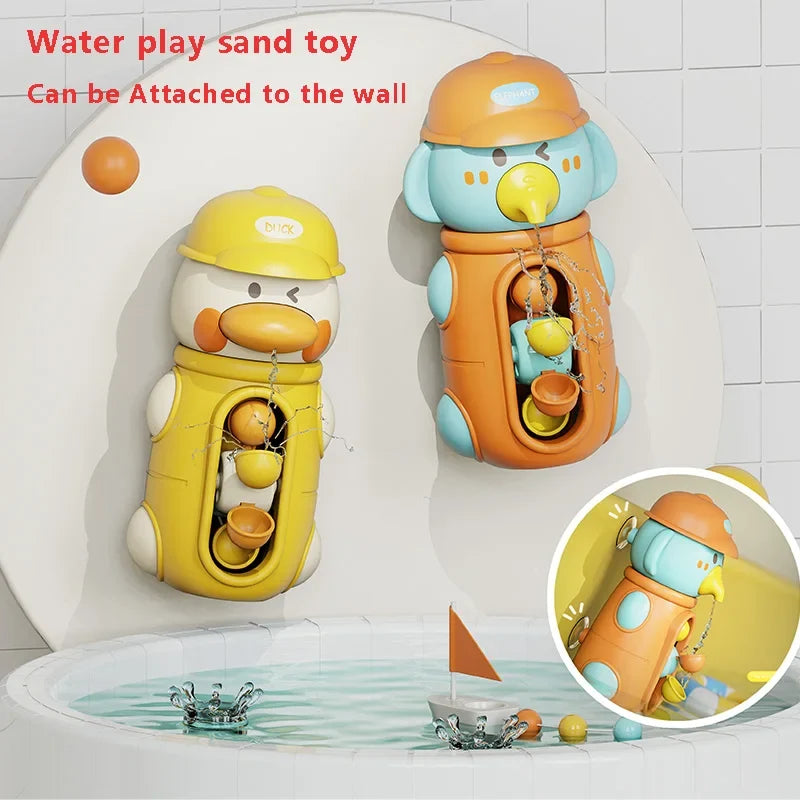 Duck & Elephant Bath Water Toys