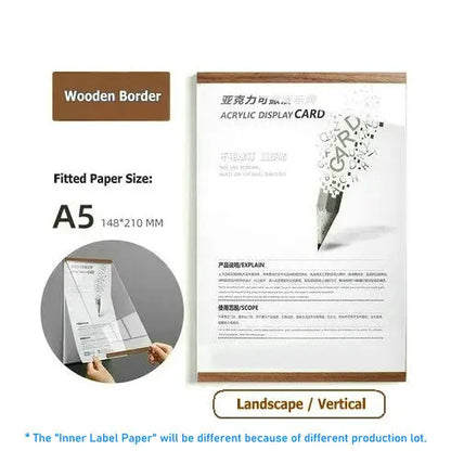 Magnetic Acrylic Photo Frame, Adhesive Mount
