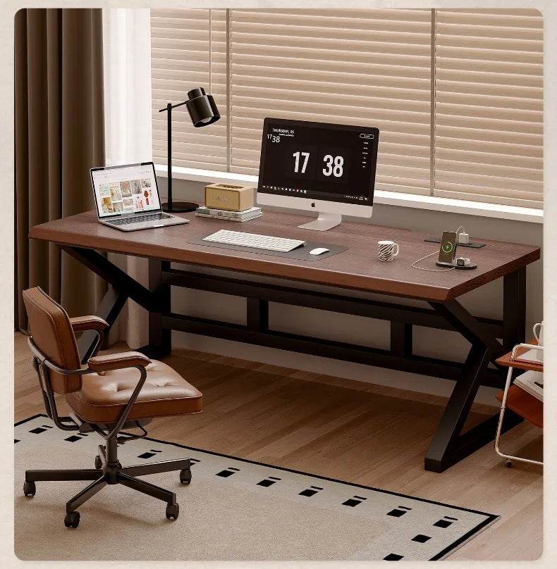 Onyx Rectangular Gaming Computer Desk