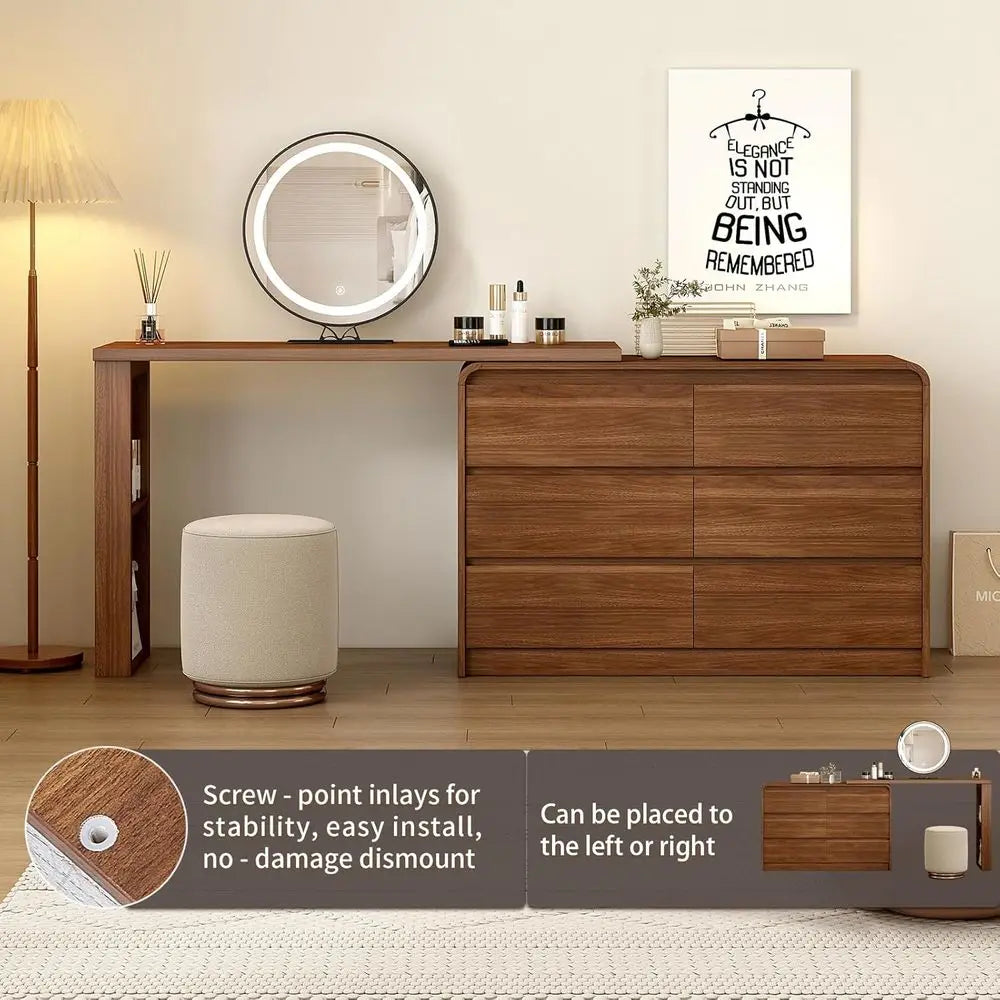 Lumina Vanity Desk