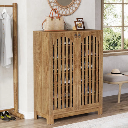 Halstead Shutter Door Shoe Cabinet
