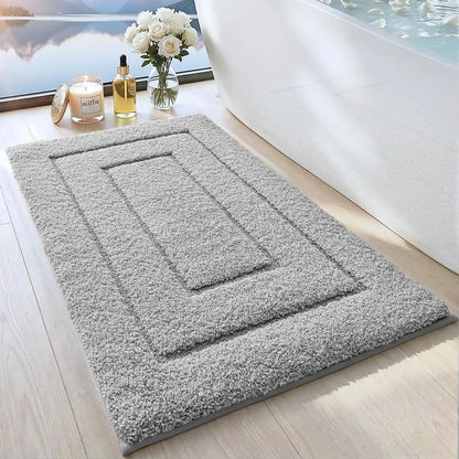 Ergové Bath Mat Polyester TPR Backing 5 Colors 3 Sizes
