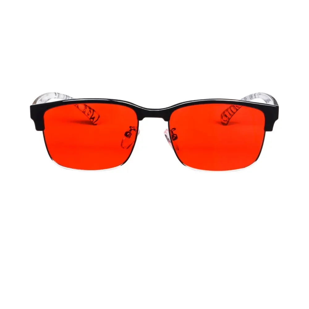 SHINU Red Lens Sleep Glasses