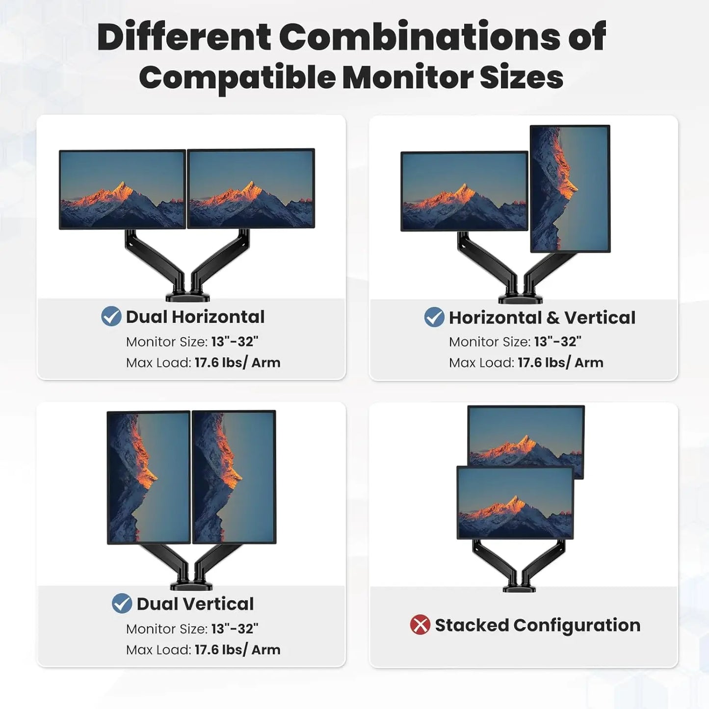 Dual Monitor Mount