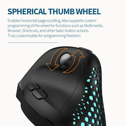 Delux M618XSD Vertical Mouse