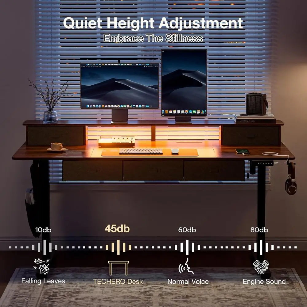 5-Layer RGB Standing Desk