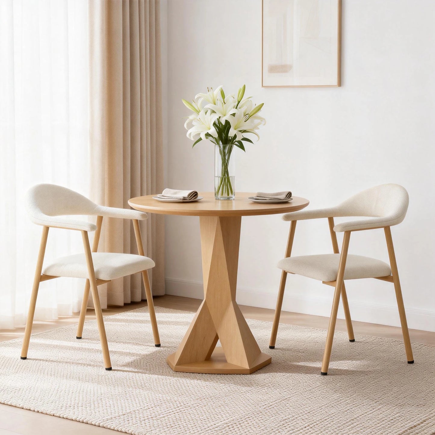 Harvest Linen Side Chairs