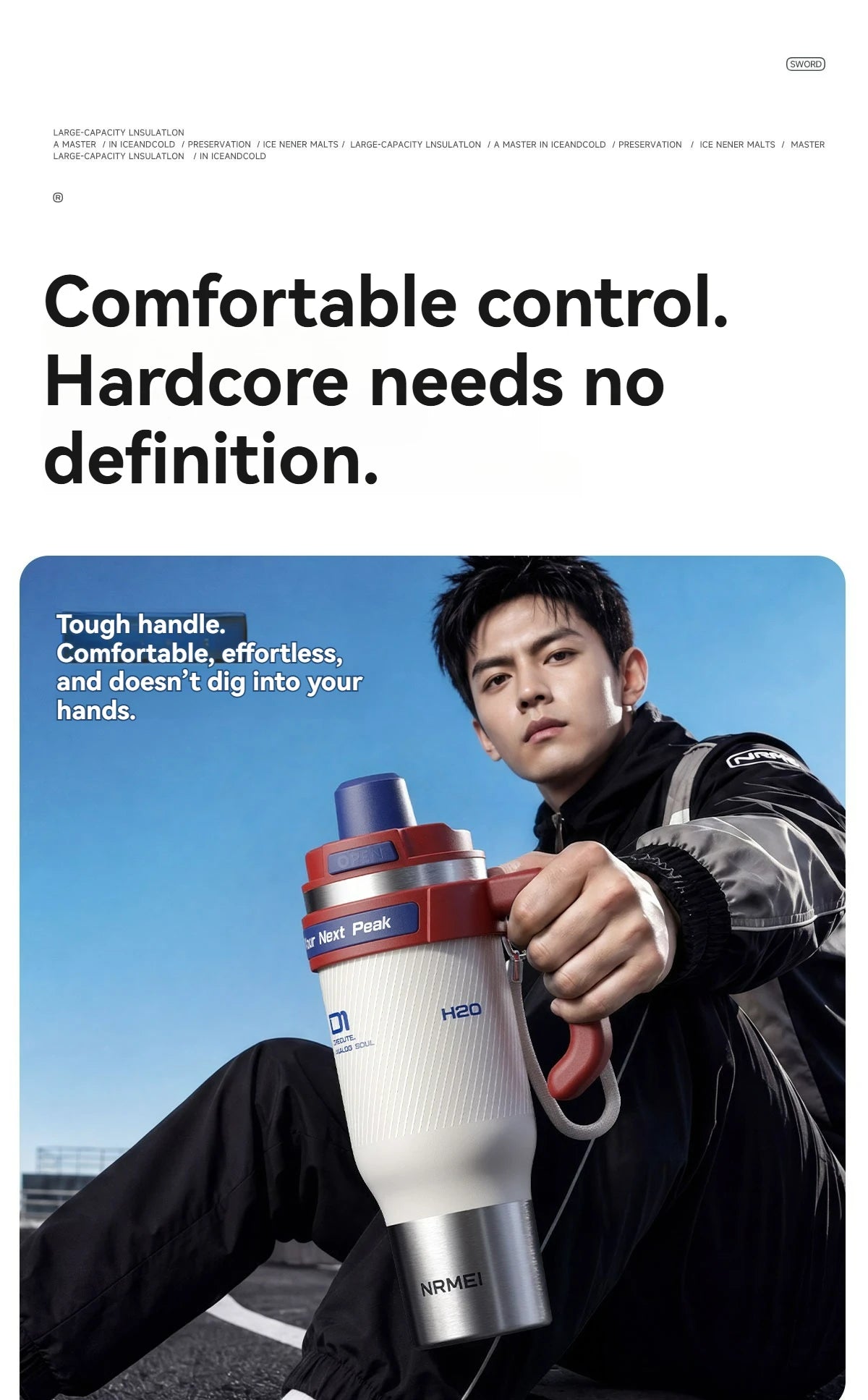 72-Hour Cold Ceramic Tumbler