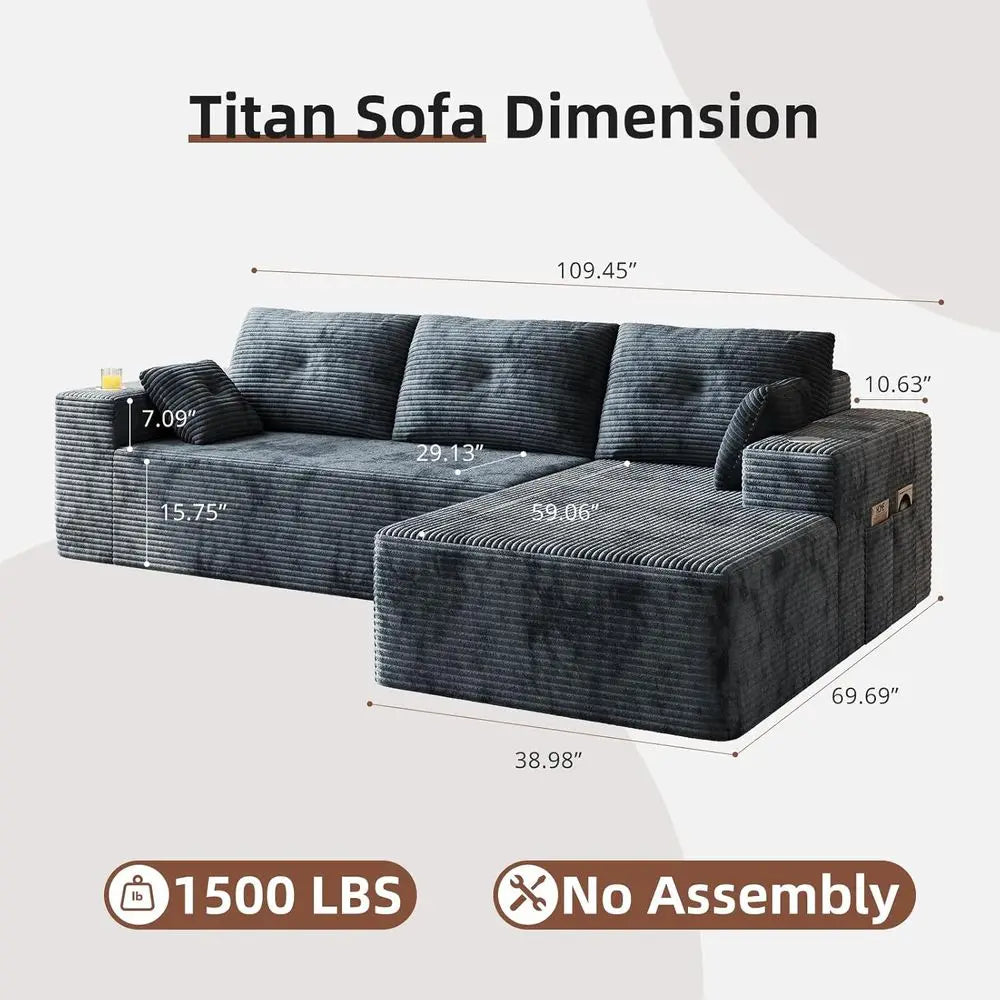 Kingsley Chaise Sectional