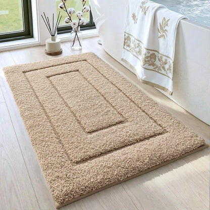 Ergové Bath Mat Polyester TPR Backing 5 Colors 3 Sizes
