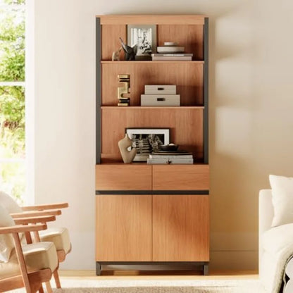 Ravenport Bookcase with Storage Cabinet & Adjustable Shelves