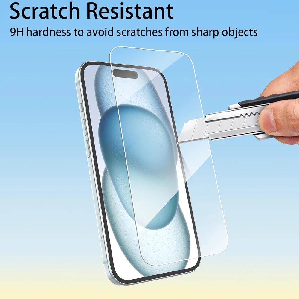 Clear Glass iPhone Screen Protector