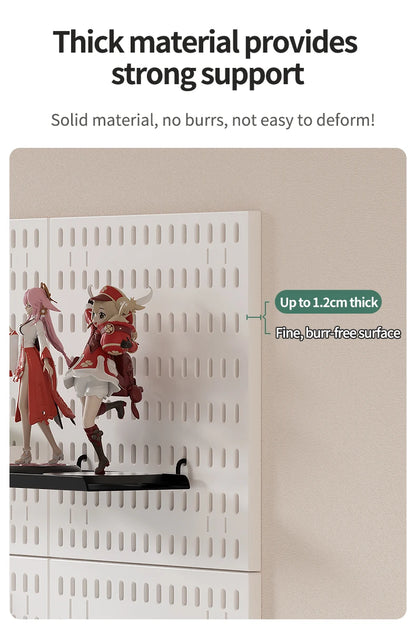 No-Holes Wall Pegboard Organizer