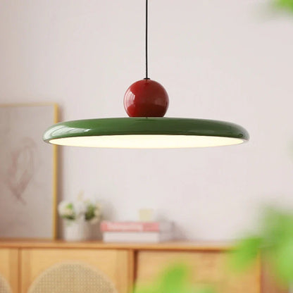 Saucer Pendant Light, Warm-to-Cool LED
