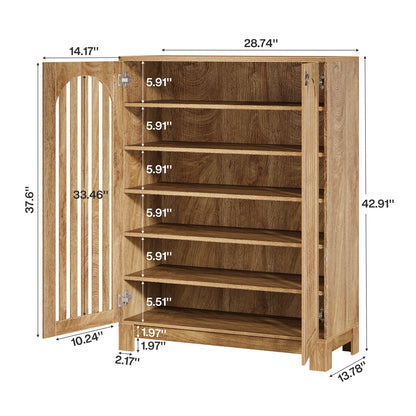 Halstead Shutter Door Shoe Cabinet