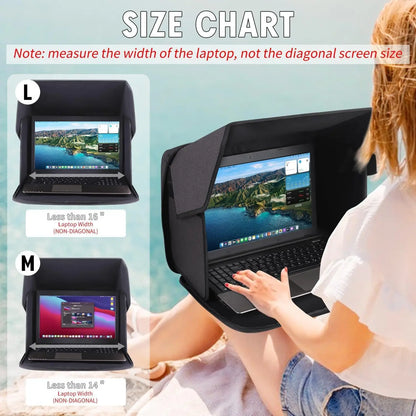 Laptop Sun Protection Umbrella Cover