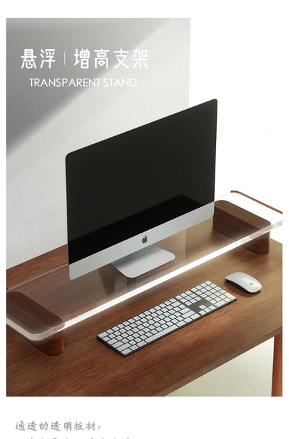 Clear Acrylic Monitor Riser