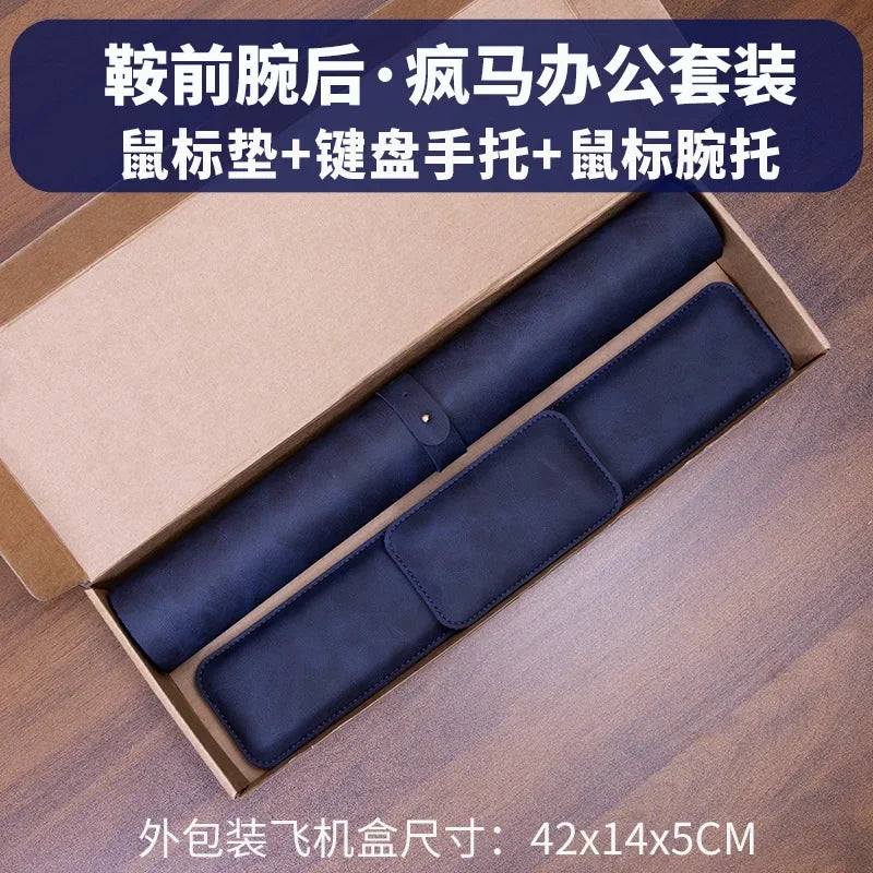 LuxPad Waterproof PU Desk Mat Set