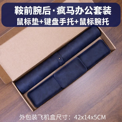 LuxPad Waterproof PU Desk Mat Set
