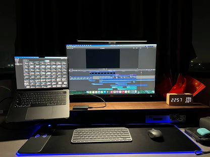 Modular Black Walnut Monitor Riser