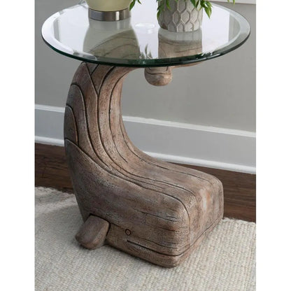 Driftwood Sculptural Accent Table