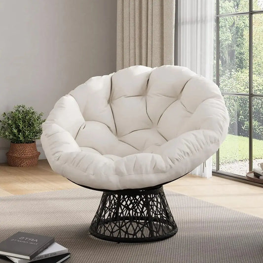 Oasis 37" Wicker Papasan Chair