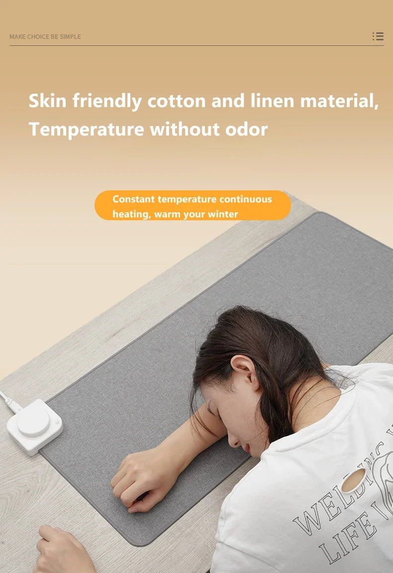 WarmDesk Electric Heated Mouse Pad