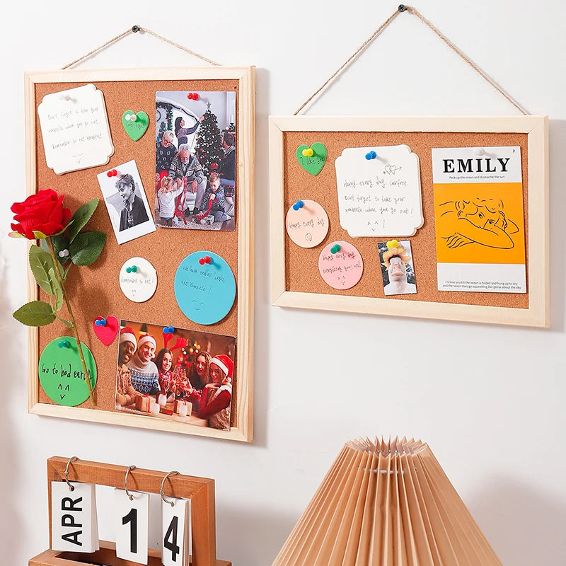 PinWall Cork Display Photo Board