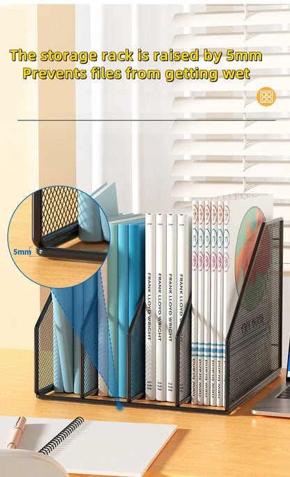 Standing Metal Office File Rack