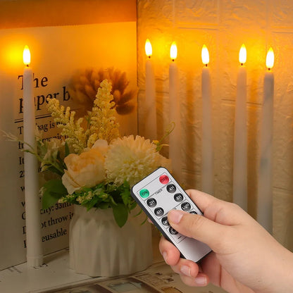 Flameless Taper Candles