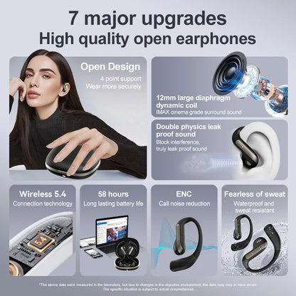 Sport Earbuds with Translation, Ear-Hook