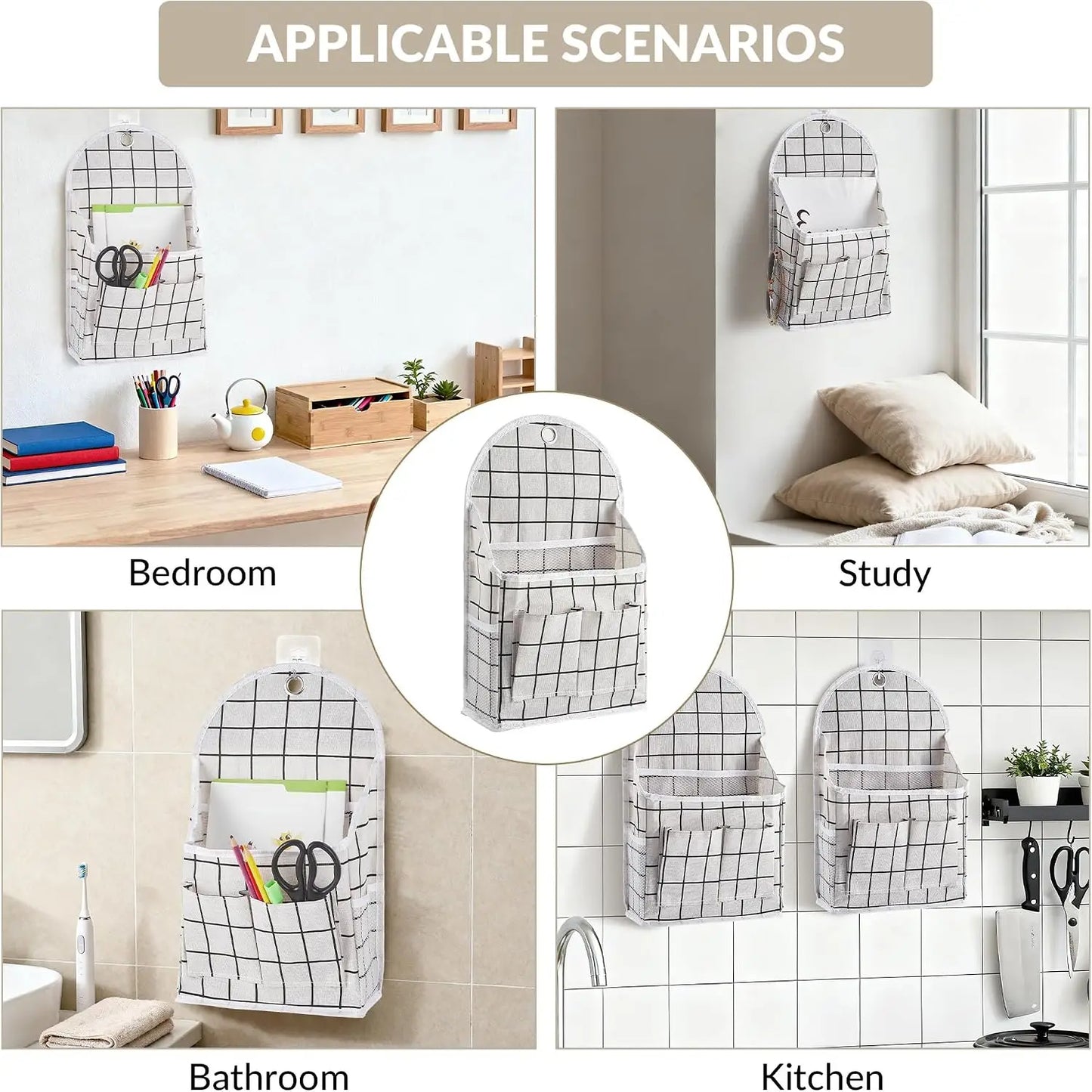 LinenHang 4-Pack Closet Organizer