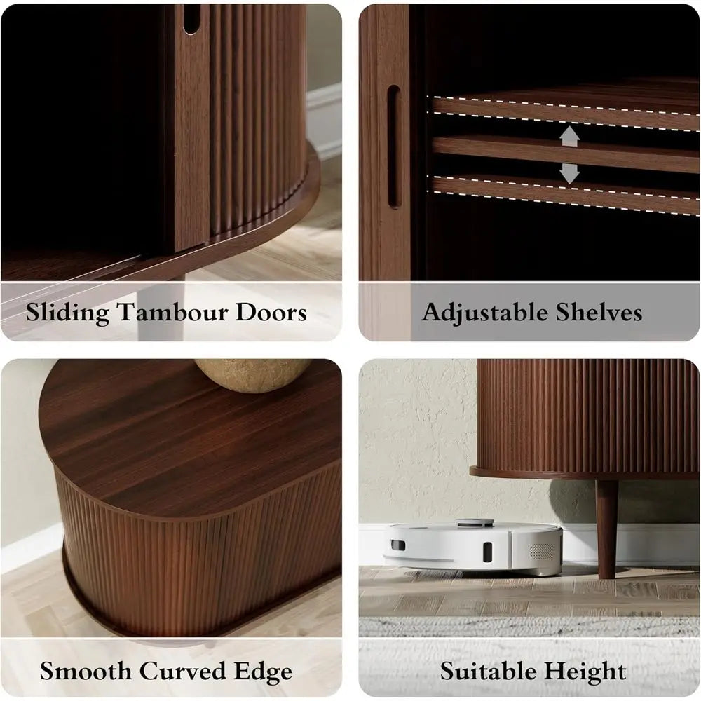 Camberwell Fluted Media Console