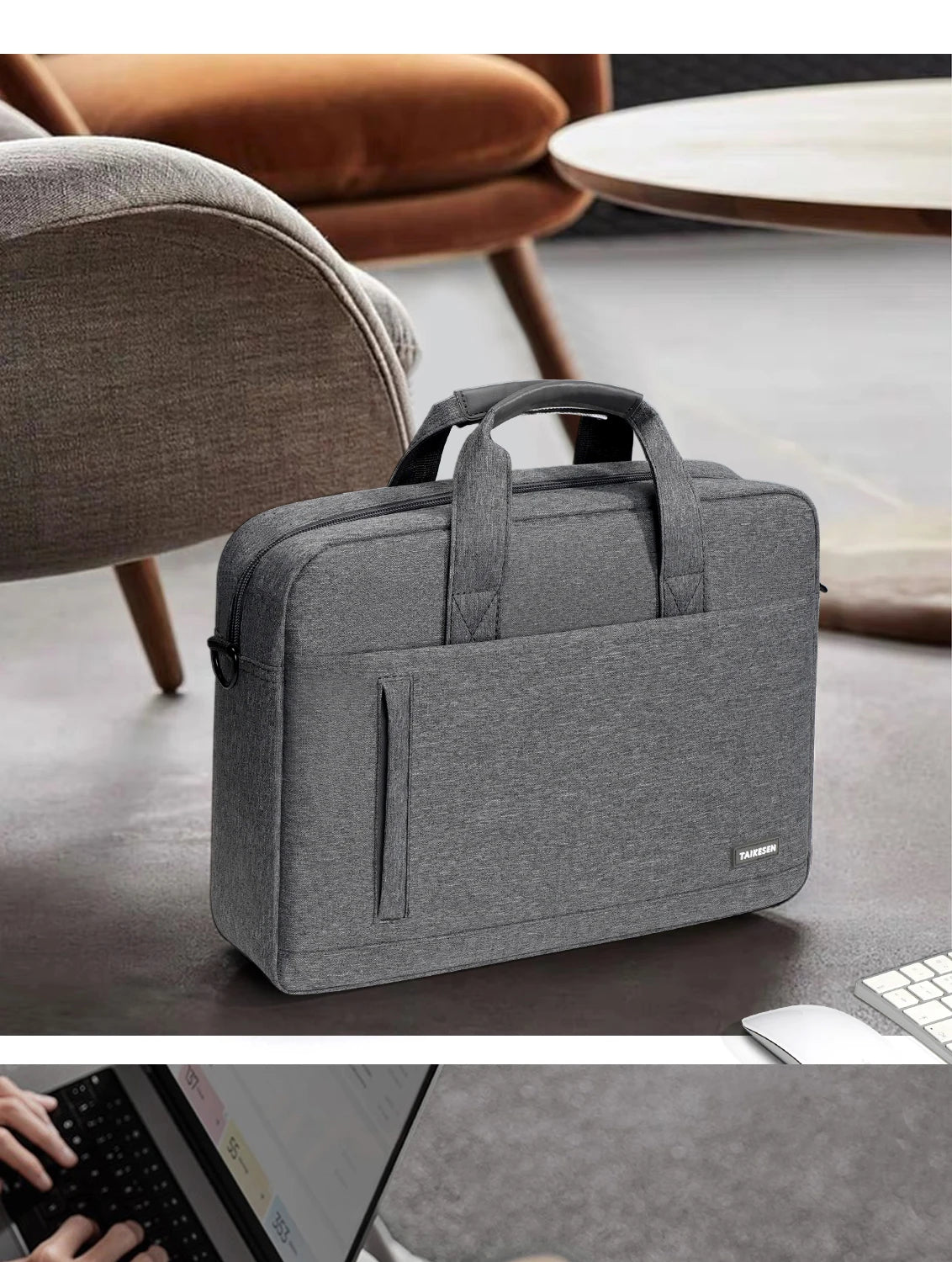 Laptop Bag Sleeve Case with Handbag Strap