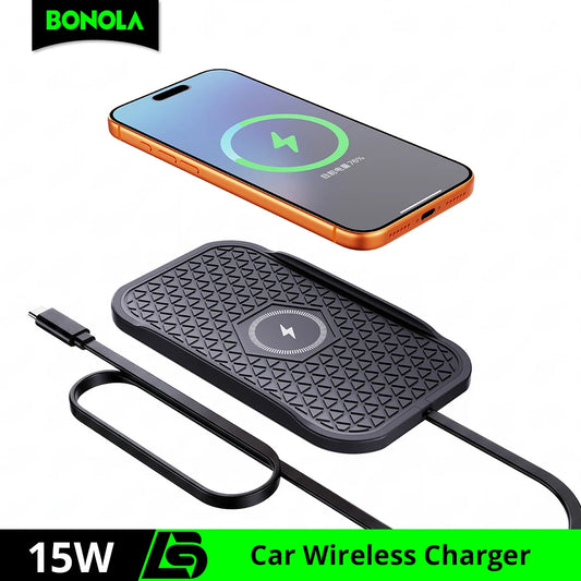 Non-Slip Silicone Car Charging Pad